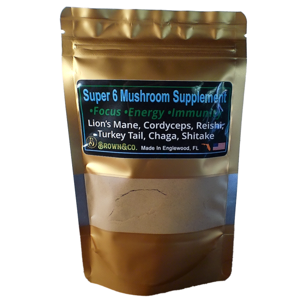 Super Six Mushroom Powder